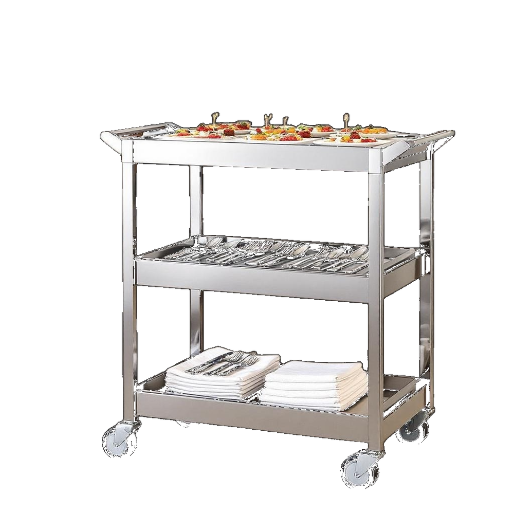 Carro Porta Platos y Cubiertos